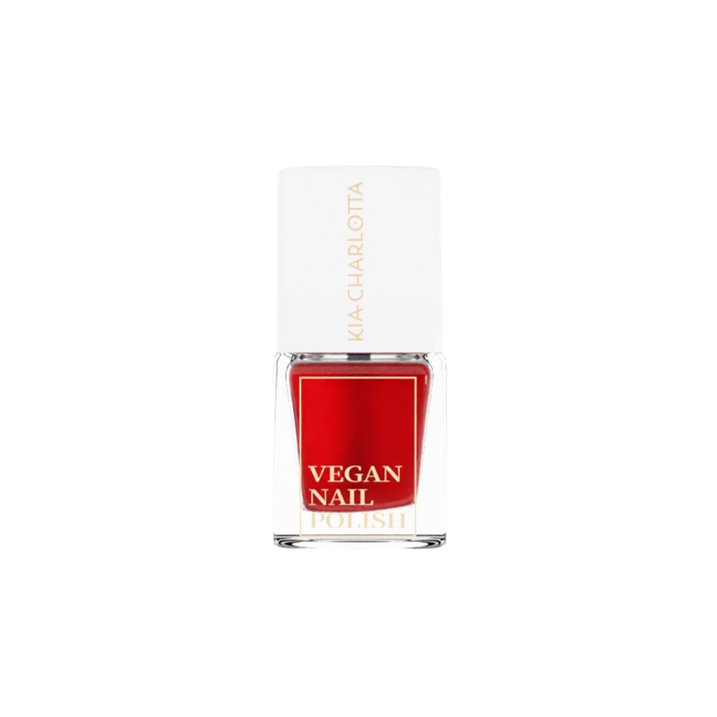 Kia-Charlotta Kia-Charlotta, Veganer Nagellack Hustle (Beerenrot), Bis zu 87% natürlich, 100% pflanzliche Lösungsmittel, Zertifiziert Vegan, Made in Germany, Premium Qualität, 5ml - Produktbild