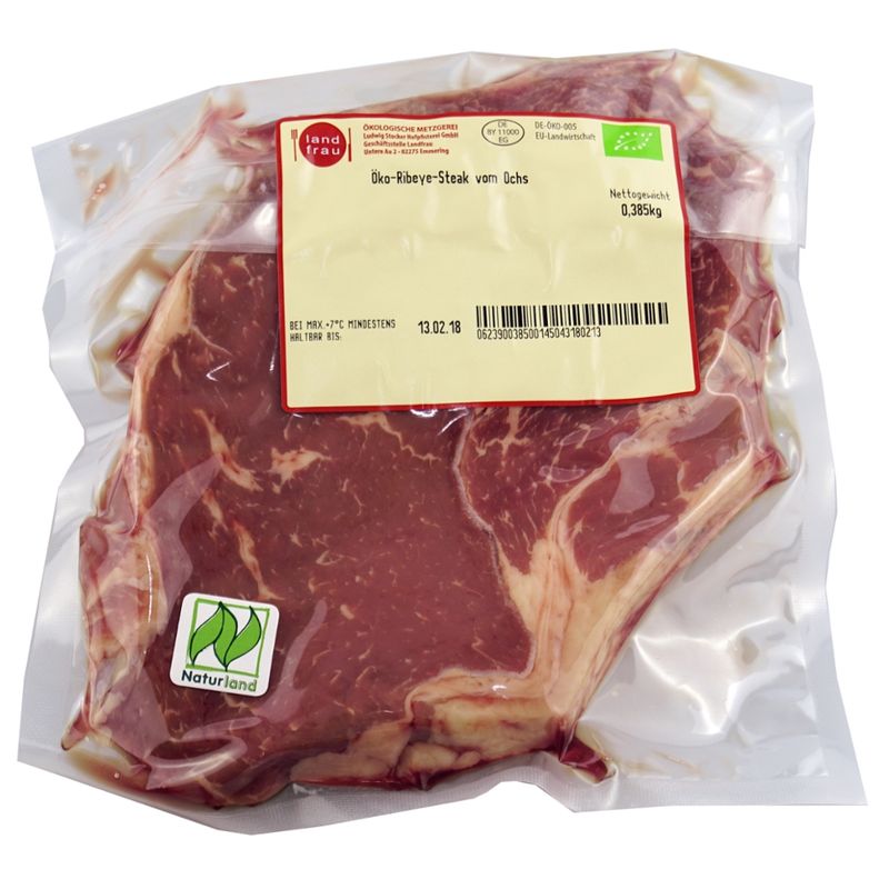 Landfrau Öko-Rib Eye Steak - Produktbild