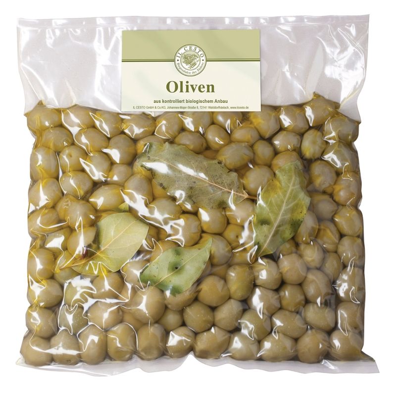 Il Cesto Griech. Oliven grün m. Zitrone gef. natur - Produktbild