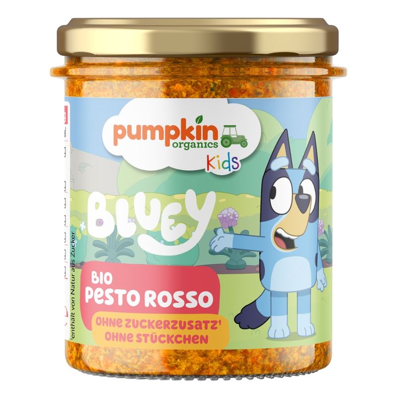 Pumpkin Organics Bluey Bio Pesto Rosso - Produktbild