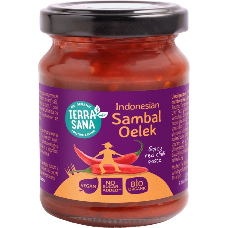 TerraSana indonesisches Sambal Oelek - Produktbild
