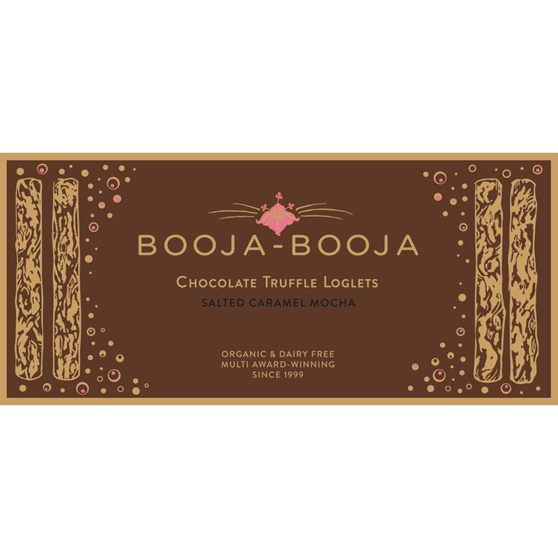 Booja Booja SALTED CARAMEL MOCHA TRUFFLE LOGLETS - Produktbild