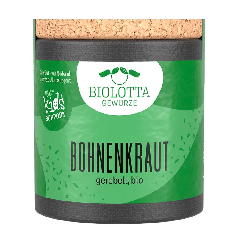 Biolotta Biolotta Korkdose Bohnenkraut gerebelt, bio - Produktbild