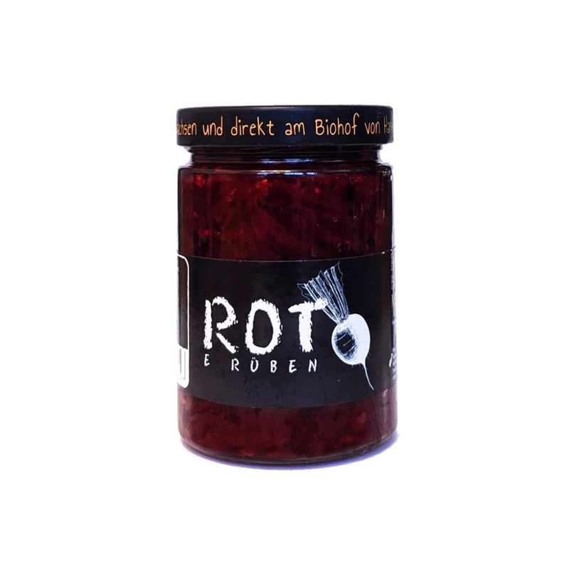 Biohof Bubenicek Meiberger - Sauergemüse Rote Rüben-Salat 500g julienne - Produktbild