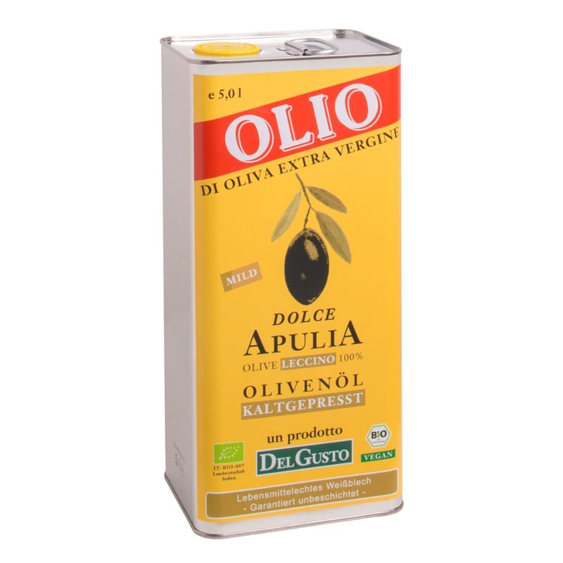 DelGusto Olivenöl DOLCE extra vergine mild - Produktbild