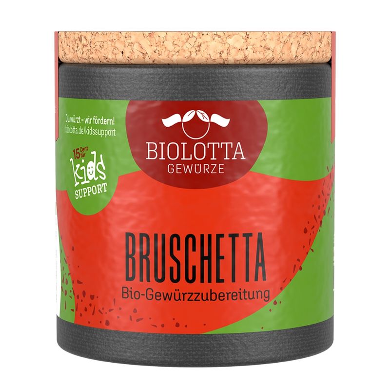 Biolotta Biolotta Korkdose Bruschetta Bio-Gewürzzubereitung - Produktbild