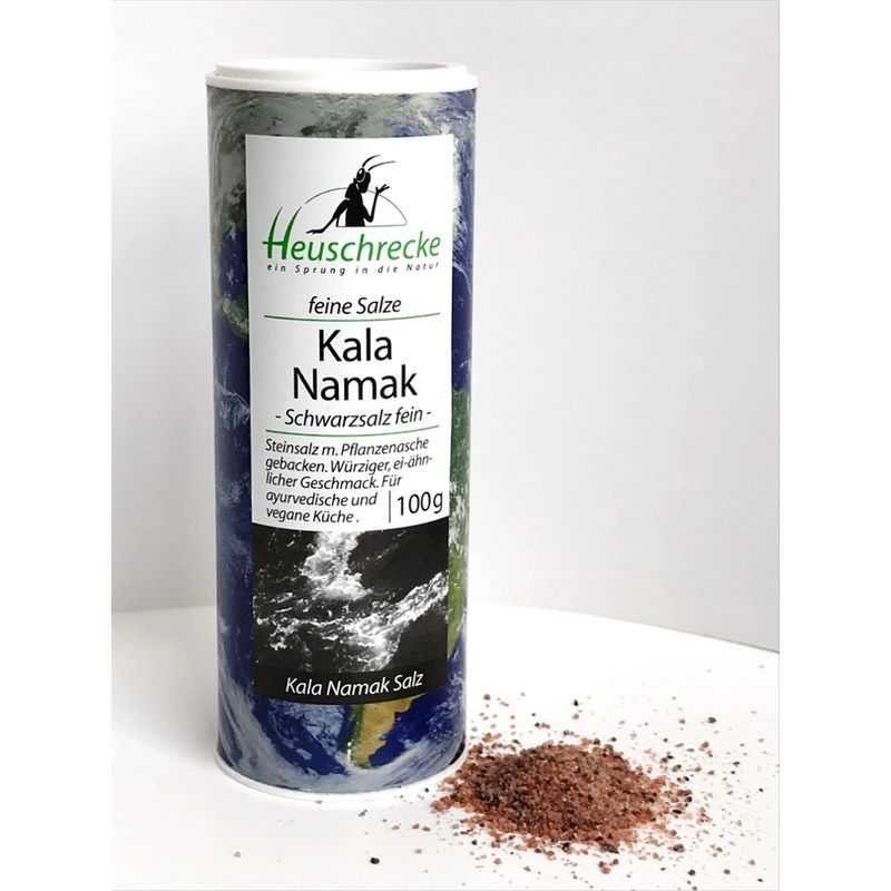 Heuschrecke Kala Namak, indisches Schwarzsalz, Dose - Produktbild