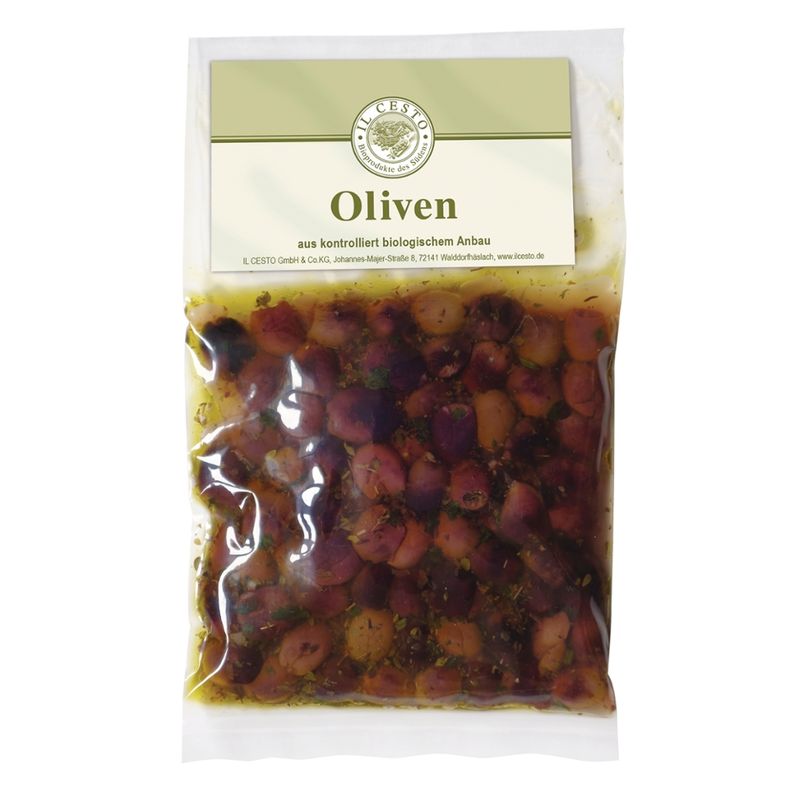 Il Cesto Italienische Leccino-Oliven mariniert entsteint - Produktbild