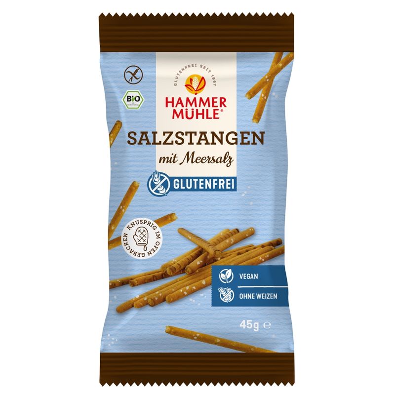 Hammermühle Bio Salzstangen mit Meersalz gf - Produktbild