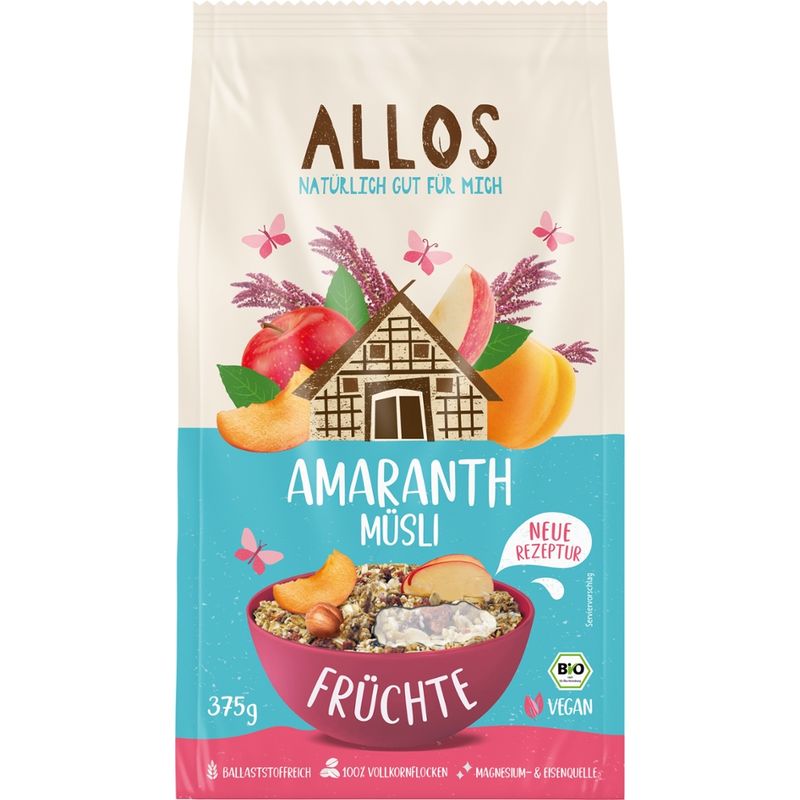 Allos Amaranth Müsli Früchte - Produktbild