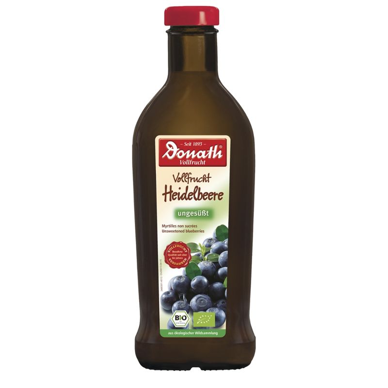 Donath Donath Bio Vollfrucht Heidelbeere ungesüßt - Produktbild