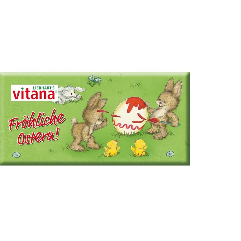 vitana Gesunde Ernährung Bio-Schokotäfelchen Zartbitter Schokolade - Produktbild