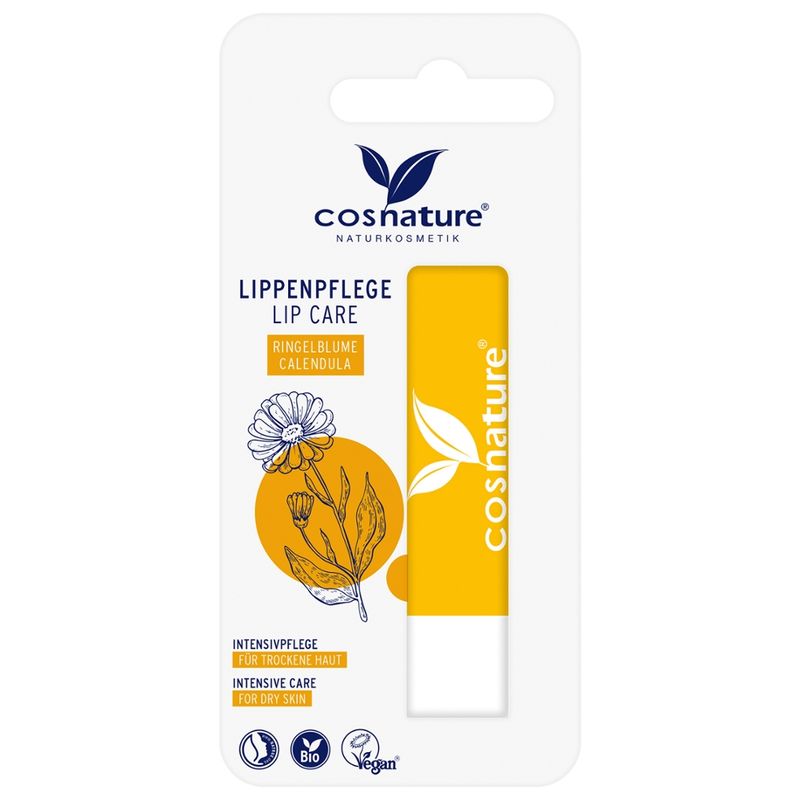 Cosnature  Lippenpflege Ringelblume 4,8 g VEGAN - Produktbild