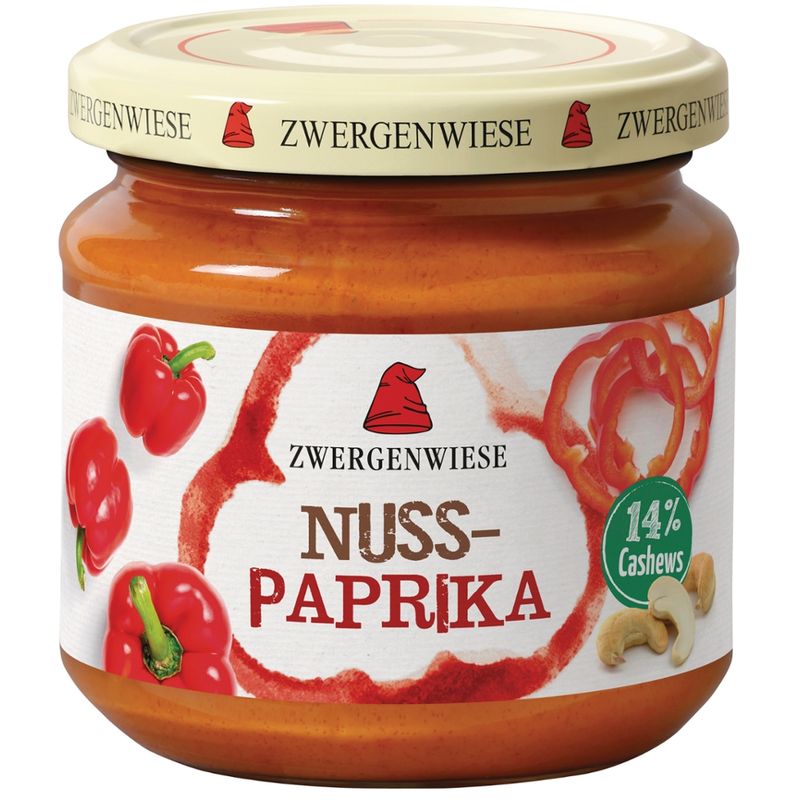Zwergenwiese Nuss-Paprika Aufstrich - Produktbild