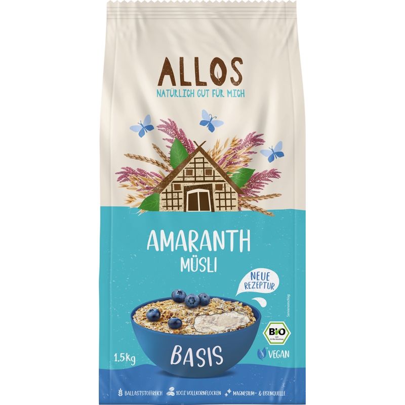 Allos Amaranth Müsli Basis - Produktbild
