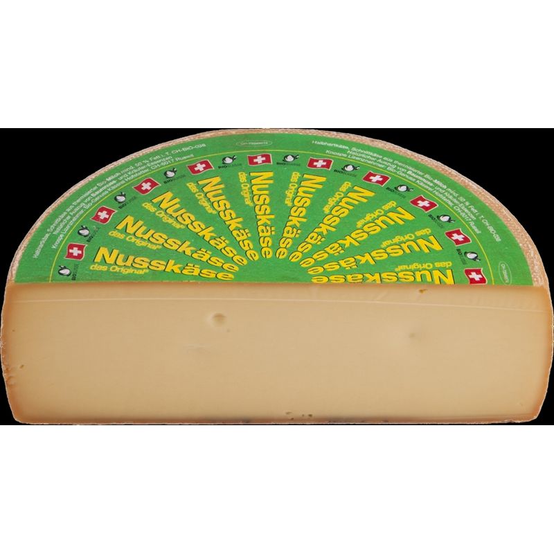 InterCheese 105347_Luzerner Nusskäse "Bio VK", 1/2 Laib ca. 2.3 kg - Produktbild