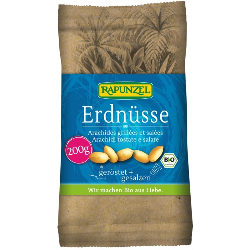 Rapunzel Erdnüsse geröstet, gesalzen - Produktbild