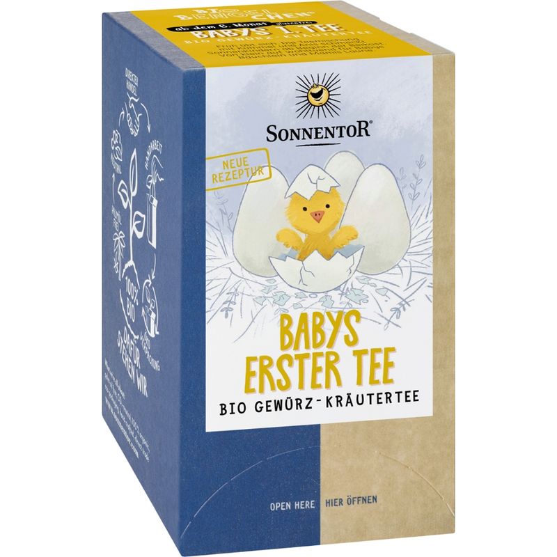Sonnentor Baby's erster Tee Bio-Bengelchen®, Doppelkammerbeutel - Produktbild