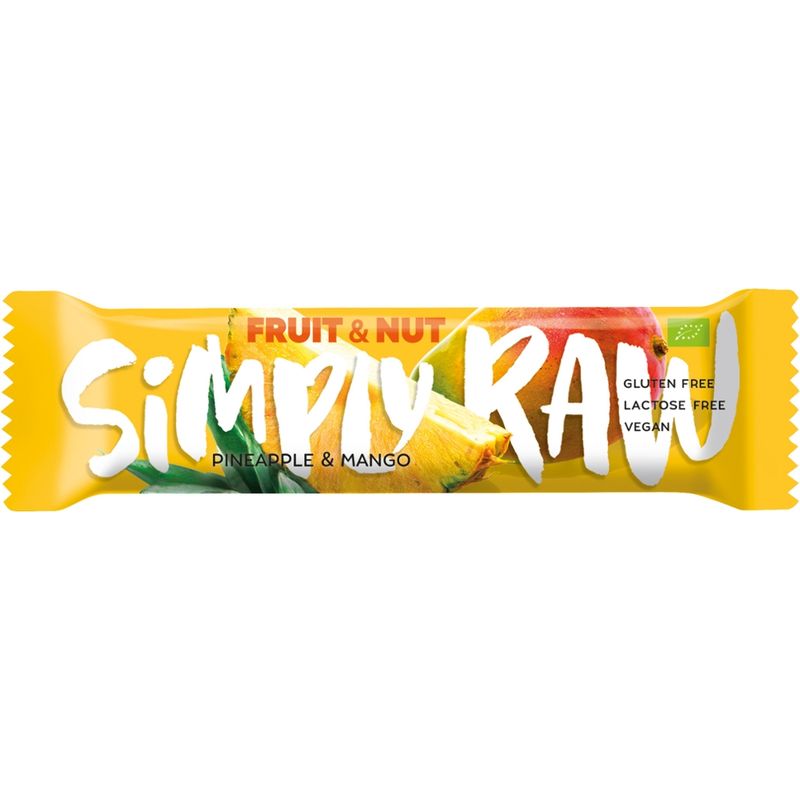 Simply Raw Fruit & Nut  Pineapple & Mango - Produktbild