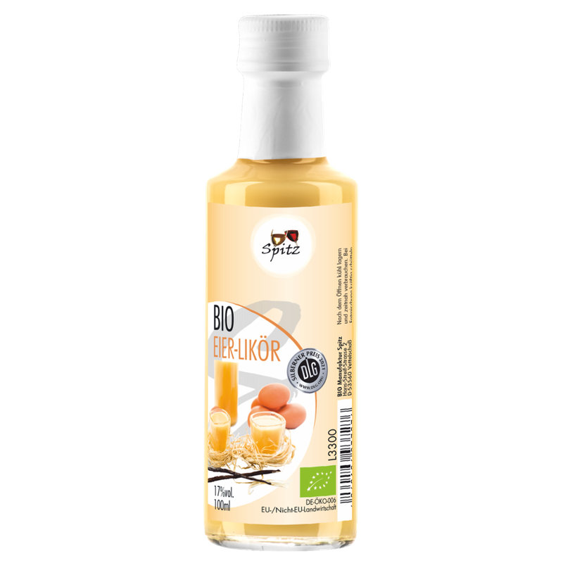 Spitz BIO Eierlikör 100ml, 17 vol% - Produktbild