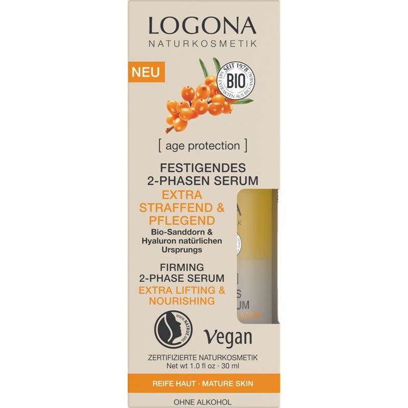 Logona [age protection] Festigendes 2-Phasen Serum extra straffend und pflegend - Produktbild