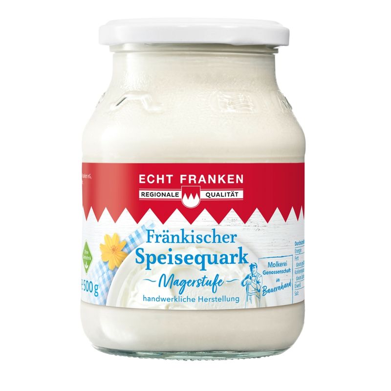 Echt Franken Fränk. Magerquark 500g VLOG - Produktbild