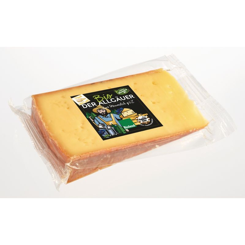 Baldauf Käse Baldauf Bio Der Allgäuer 180g egalisiert - Produktbild