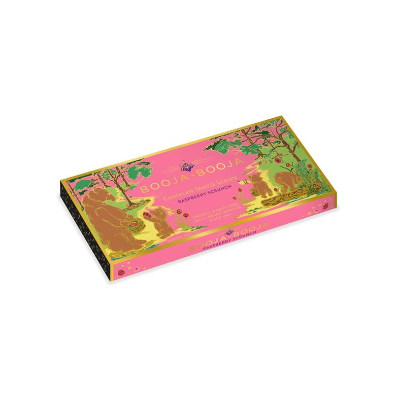 Booja Booja RASPBERRY SCRUNCH TRUFFLE  LOGLETS - Produktbild
