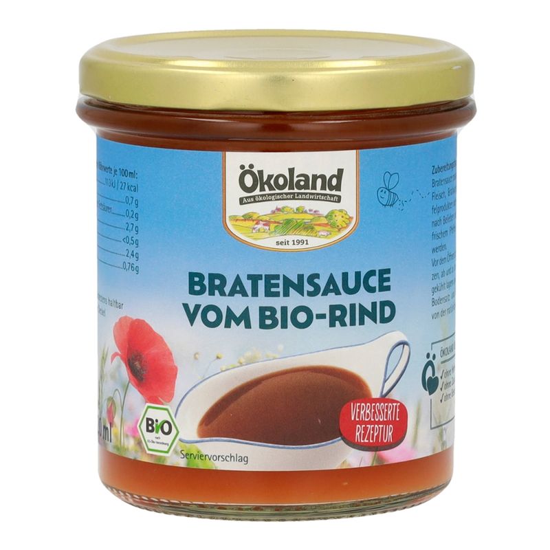 ÖKOLAND Bratensauce vom Bio-Rind - Produktbild