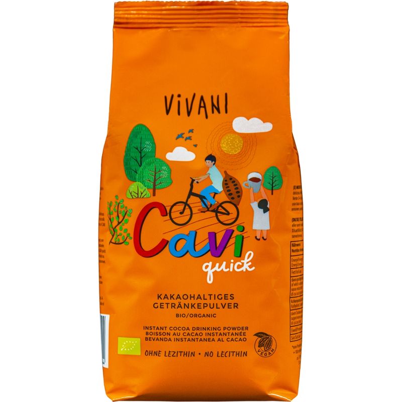 Vivani Cavi quick, kakaohaltiges Getränkepulver - Produktbild