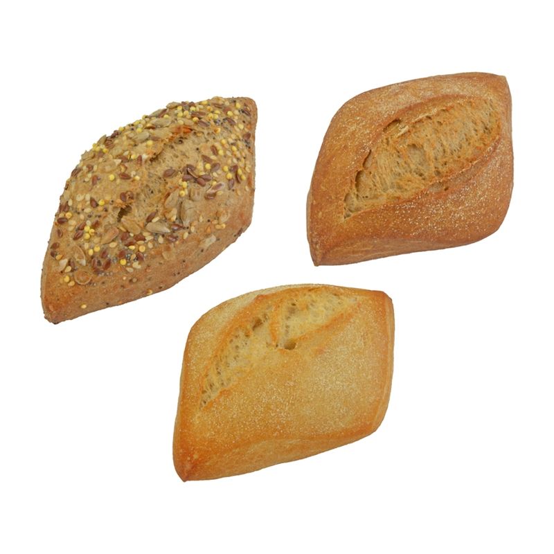 EDNA FF-Bio Farmer-Brötchen Mischkiste, 3-fach sortiert - Produktbild