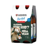 Lammsbräu Bio Hell AF 4x0,5l - Produktbild