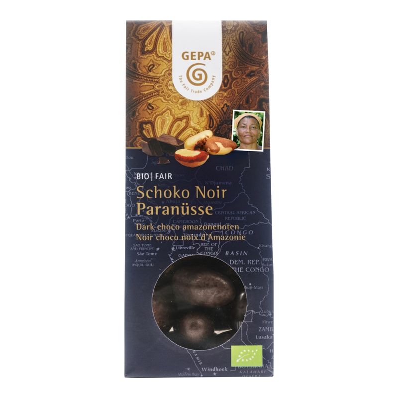 GEPA - The Fair Trade Company Bio Schoko Noir Paranüsse - Produktbild