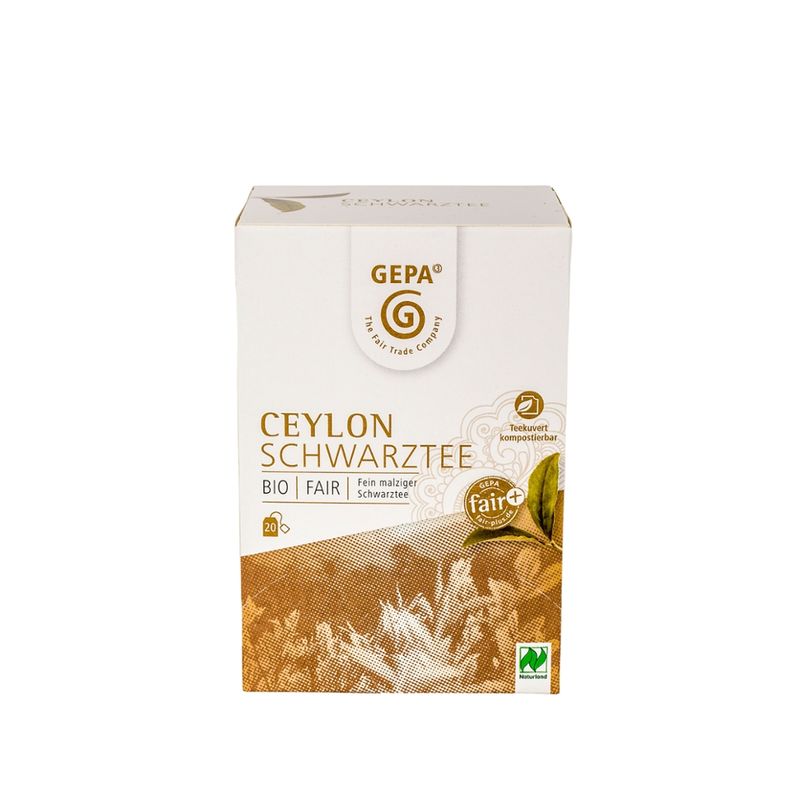 GEPA - The Fair Trade Company Bio Ceylon Schwarztee - Produktbild
