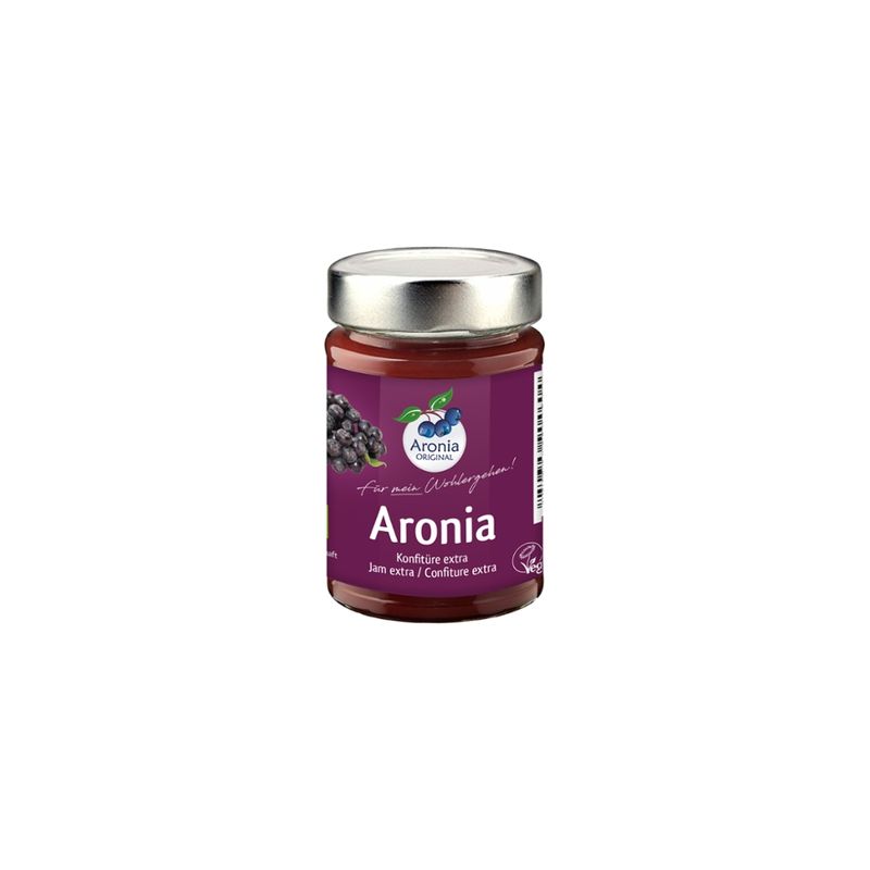 Aronia ORIGINAL Bio Aronia Konfitüre extra 225g - Produktbild
