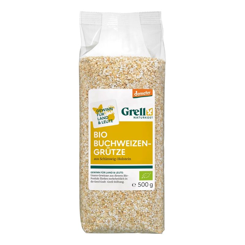 Grell Naturkost Buchweizengrütze aus Schleswig-Holstein - Produktbild