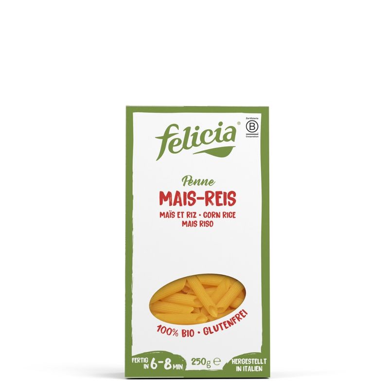 Felicia Felicia Bio Mais-Reis Penne glutenfrei - Produktbild