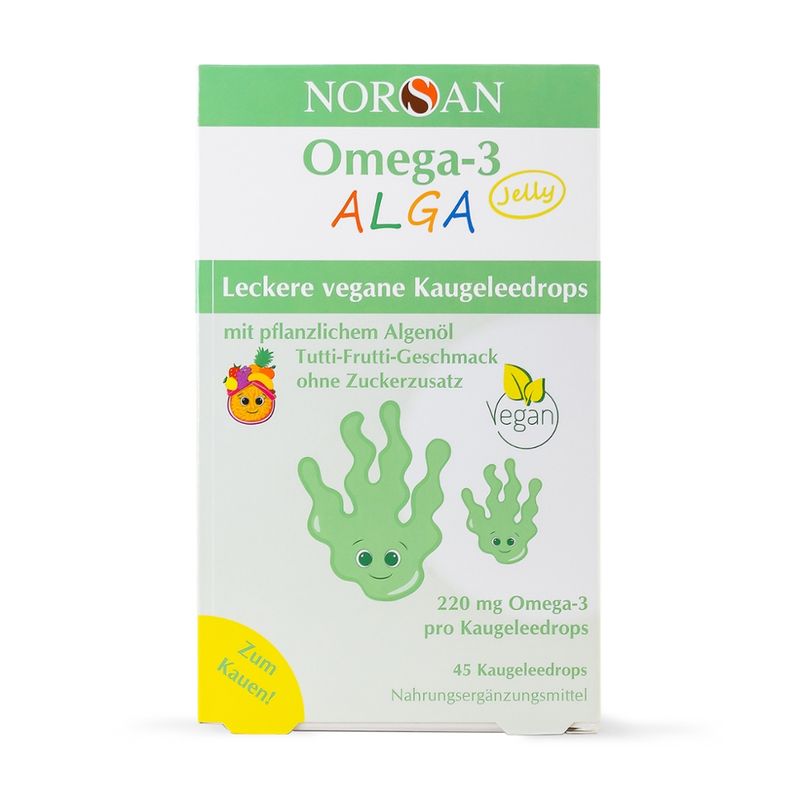 NORSAN  NORSAN Omega-3 ALGA Jelly - Produktbild