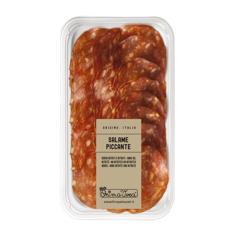 PrimaVera Bio Salami Piccante handgelegt 70 g - Produktbild