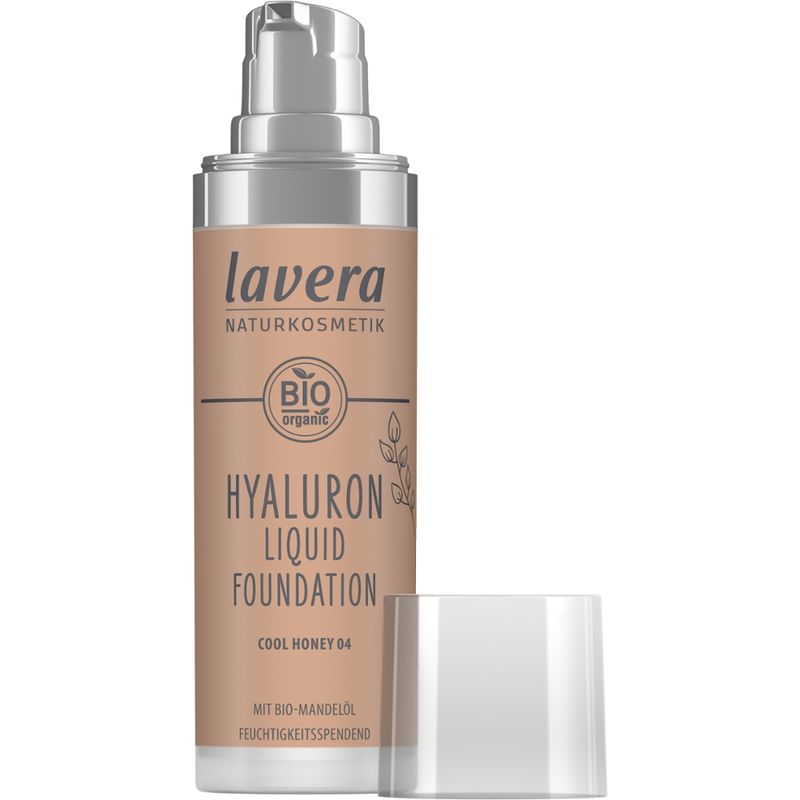 lavera Hyaluron Liquid Foundation -Cool Honey 04- - Produktbild