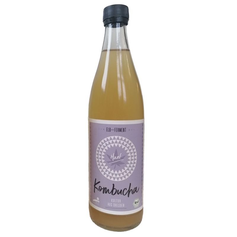 Elb-Ferment Elb-Ferment - Bio Kombucha Hanf 0,5L in Gäa-Qualität - Produktbild
