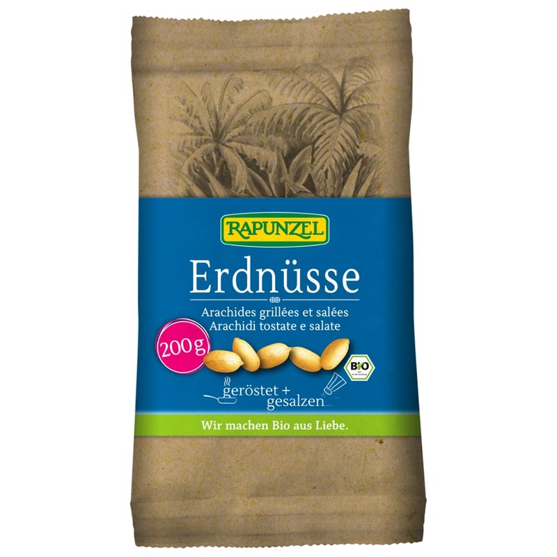 Rapunzel Erdnüsse geröstet, gesalzen - Produktbild