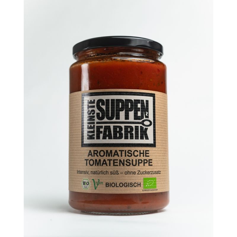 Kleinstesuppenfabrik Aromatische Tomatensuppe - intensiv - Produktbild