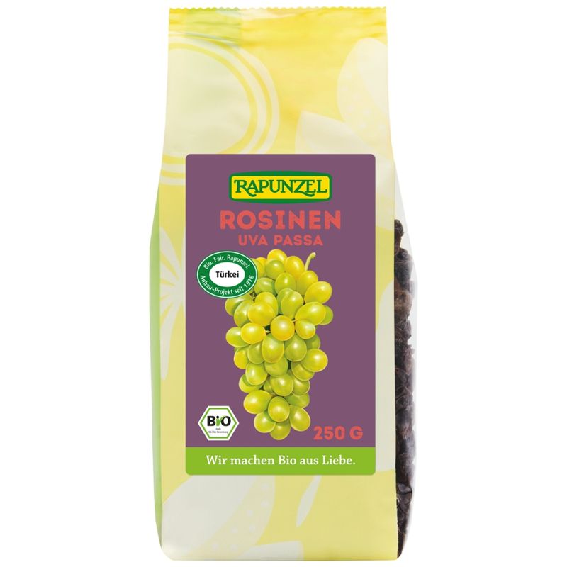 Rapunzel Rosinen, Projekt - Produktbild