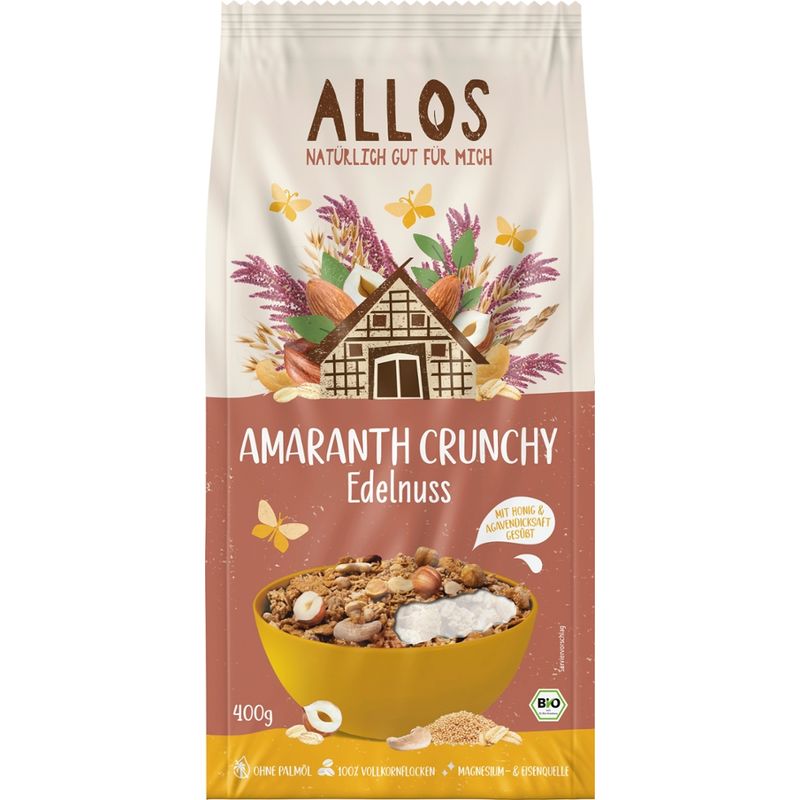 Allos Amaranth Crunchy Edelnuss - Produktbild