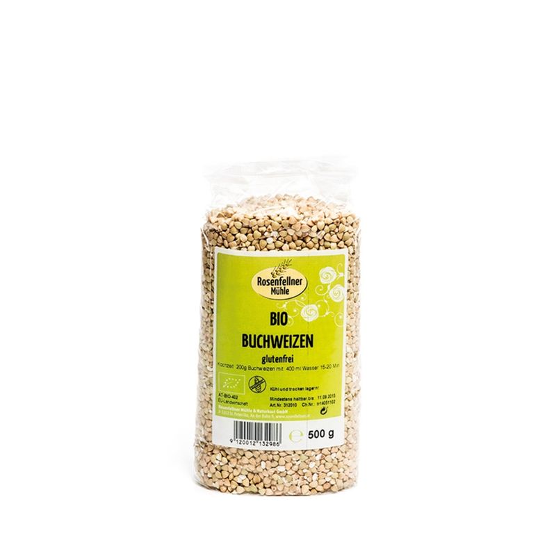 Rosenfellner Mühle & Naturkost Bio Buchweizen glutenfrei 500g - Produktbild