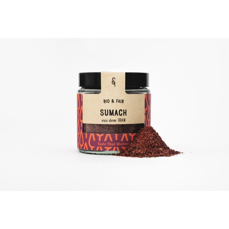 SoulSpice Sumach Bio 120 ml Glas 45g - Produktbild