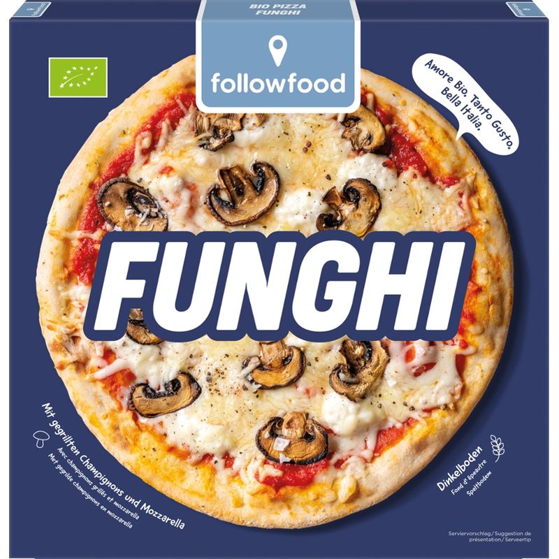 followfood Bio Pizza Funghi - Produktbild