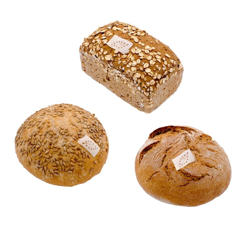 EDNA Bio Brotsortiment, 3-fach sortiert - Produktbild