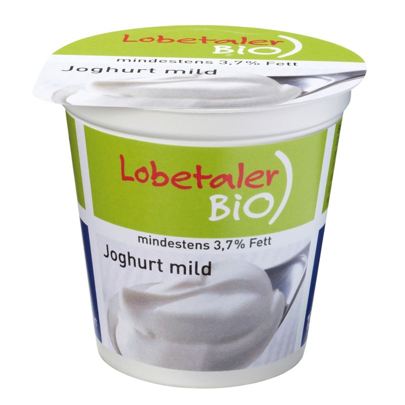 Lobetaler Bio Joghurt Natur 3,7% - Produktbild